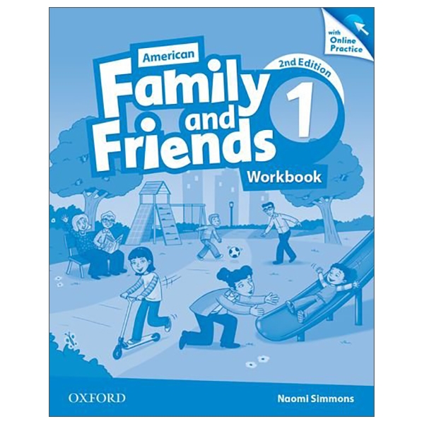 bộ american family and friends level 1: workbook with online practice