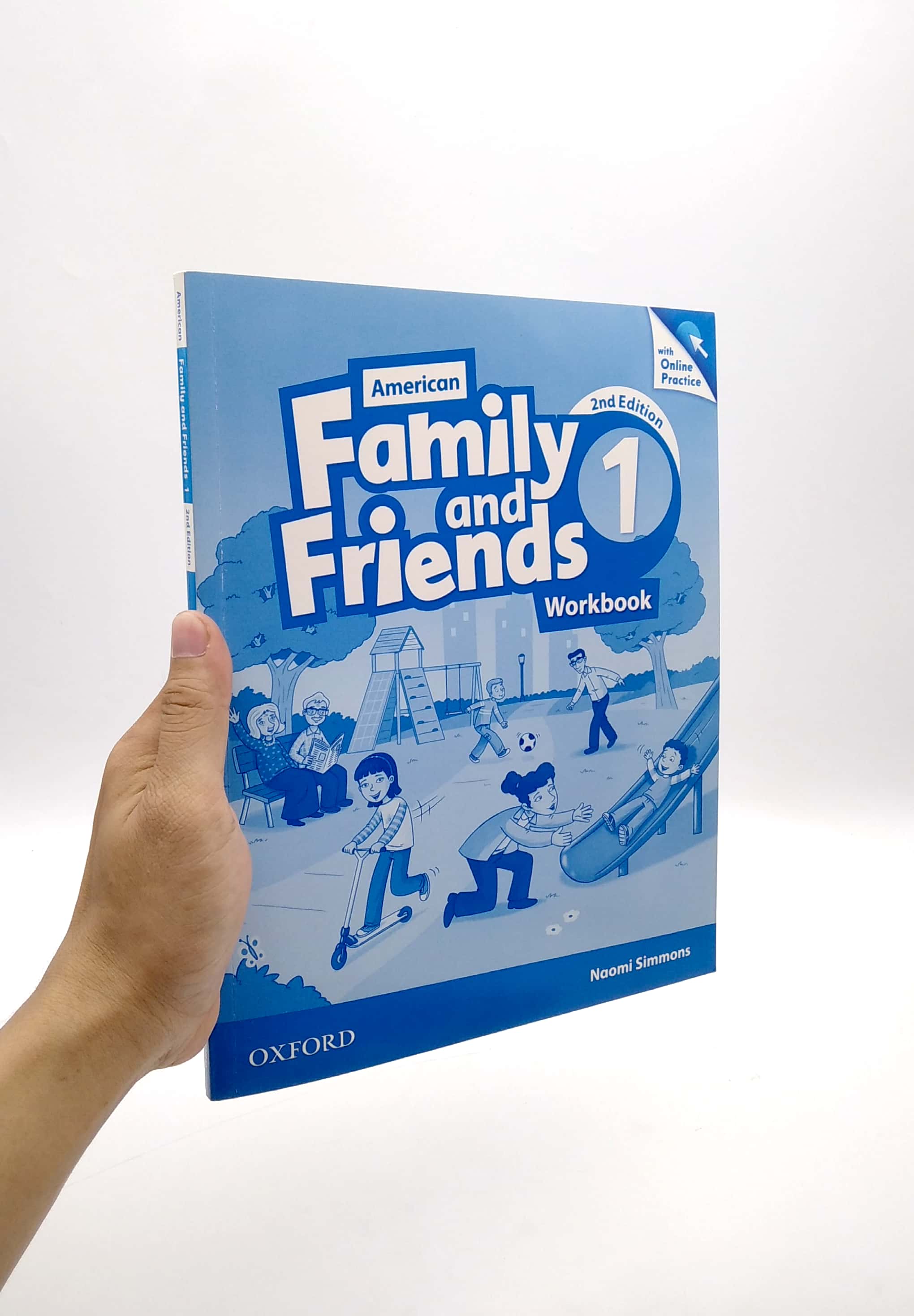 bộ american family and friends level 1: workbook with online practice