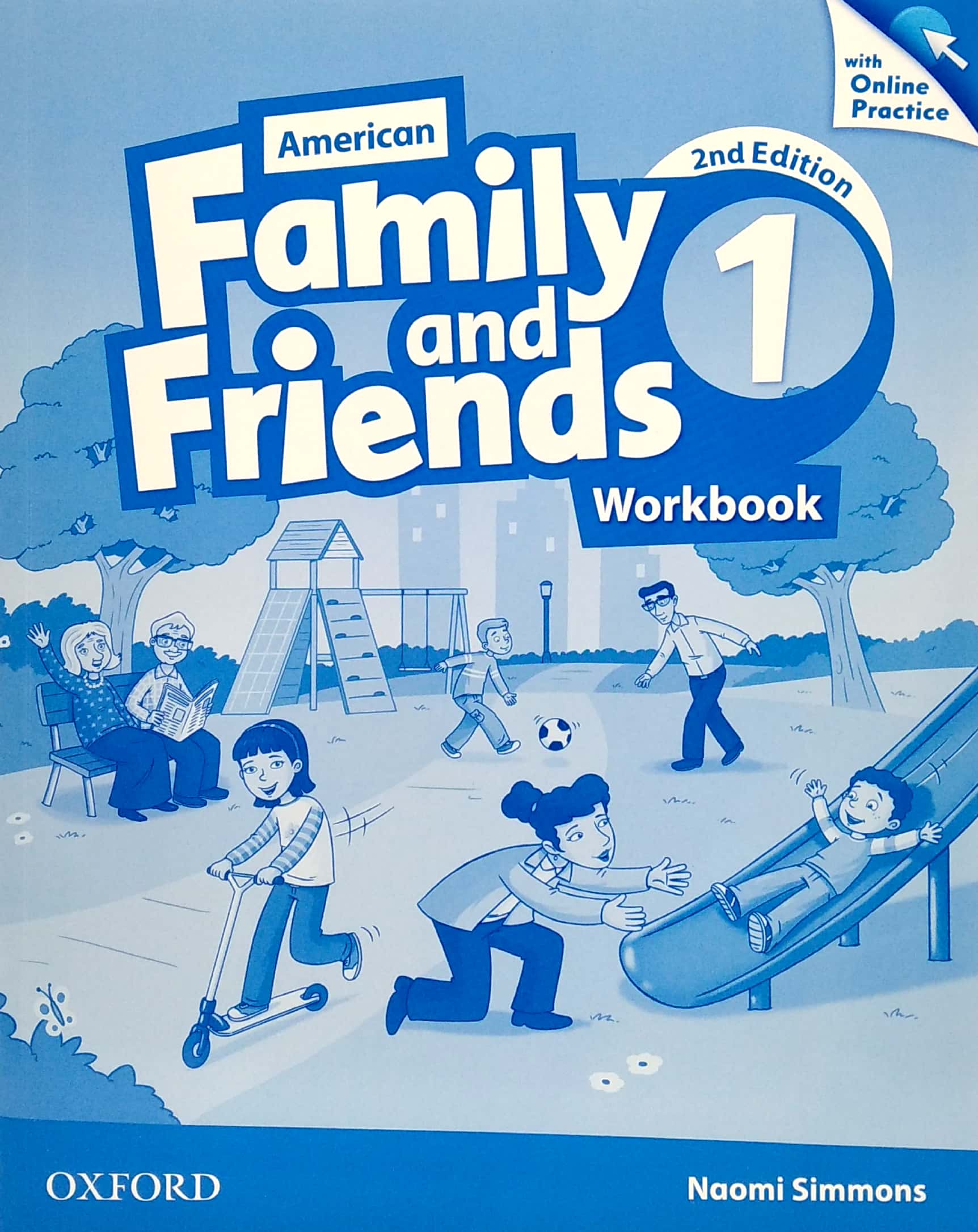 bộ american family and friends level 1: workbook with online practice