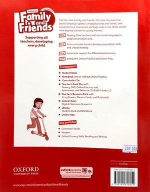 bộ american family and friends level 2 workbook