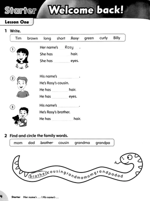 bộ american family and friends level 2 workbook