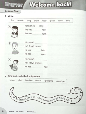 bộ american family and friends level 2: workbook with online practice - 2nd edition