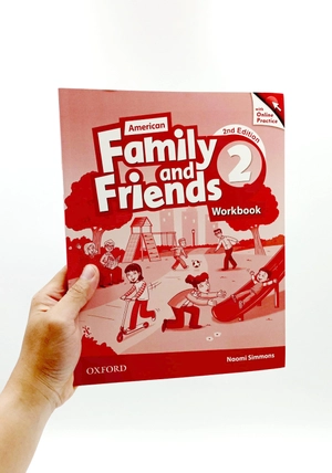 bộ american family and friends level 2: workbook with online practice - 2nd edition