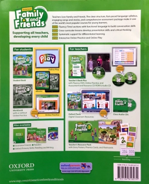 bộ american family and friends level 3 student book