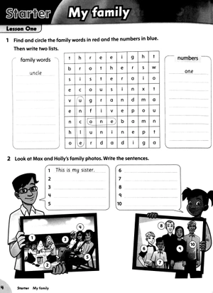 bộ american family and friends level 3 workbook