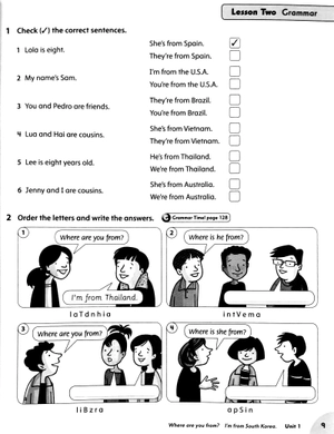 bộ american family and friends level 3 workbook