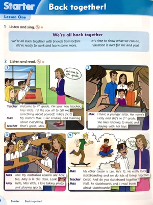 bộ american family and friends level 4 student book