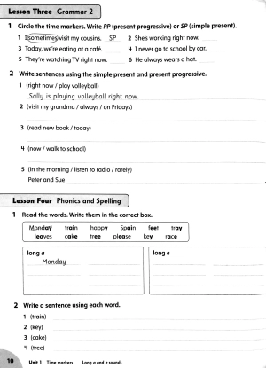 bộ american family and friends level 4 workbook