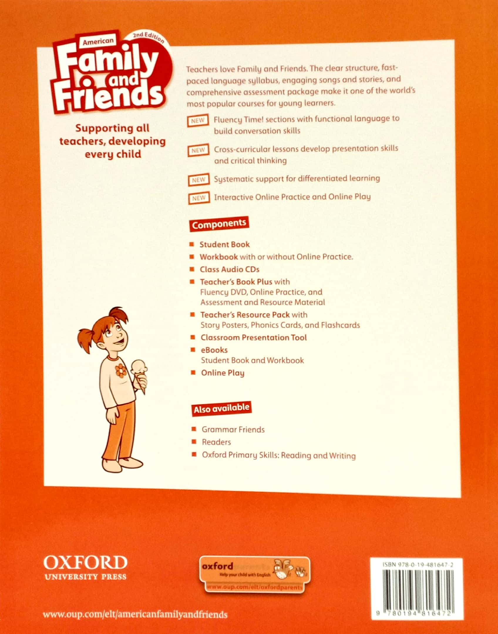 bộ american family and friends level 4: workbook with online practice - 2nd edition