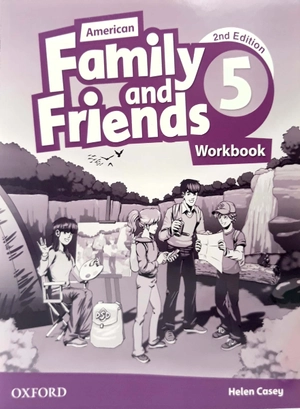 bộ american family and friends level 5 workbook