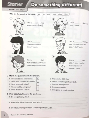 bộ american family and friends level 5 workbook