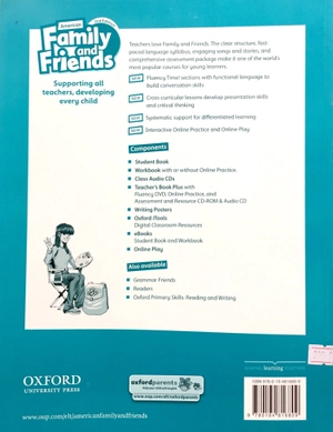 bộ american family and friends level 6 workbook