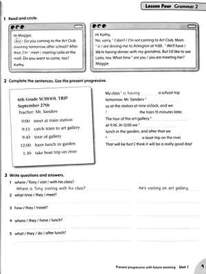 bộ american family and friends level 6 workbook