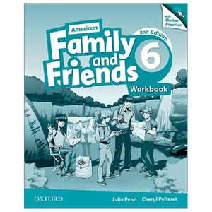 bộ american family and friends level 6: workbook with online practice - 2nd edition