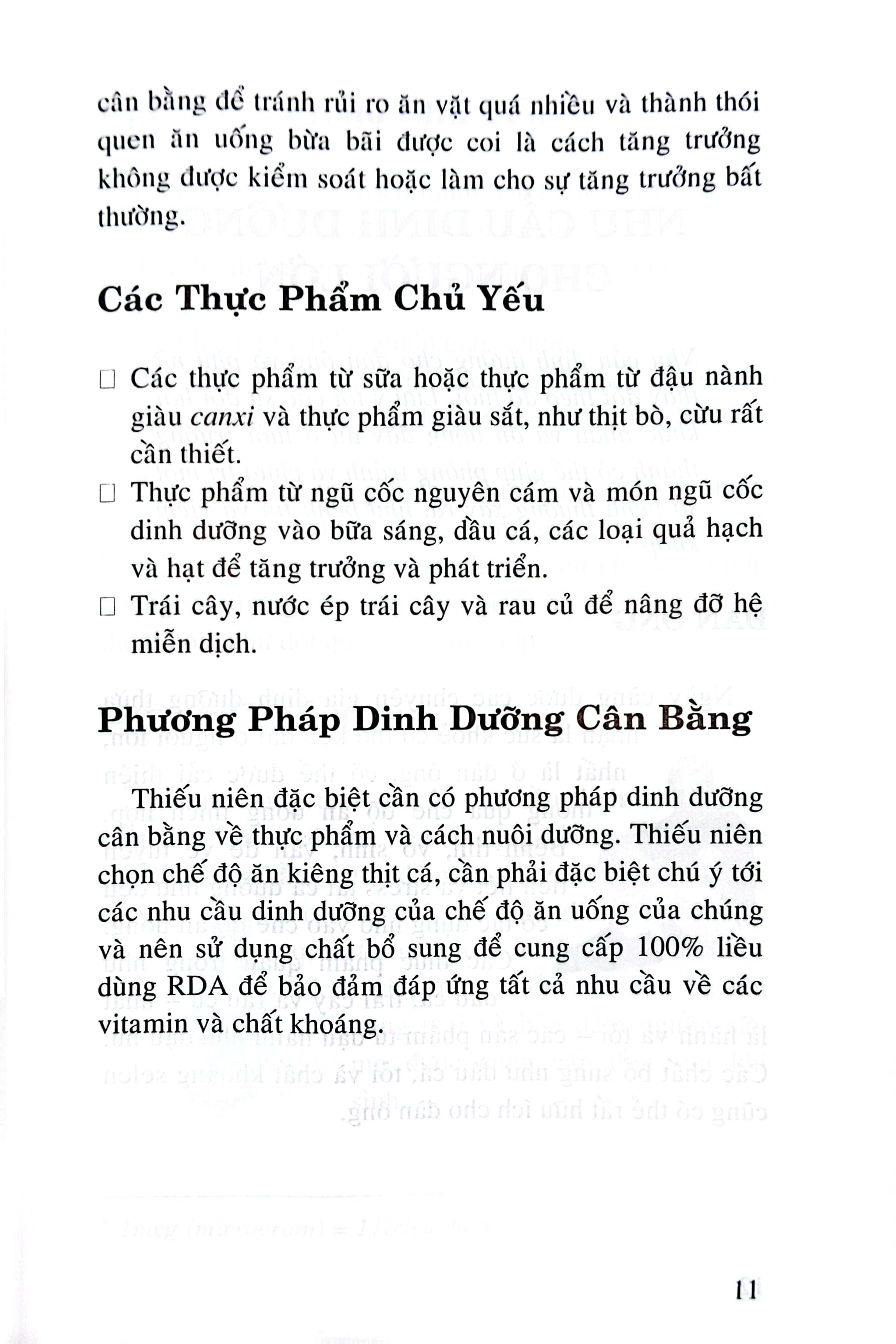bộ ăn gì để khỏe mạnh - nhu cầu dinh dưỡng cho sức khỏe và thực phẩm bỗ dưỡng - tập 1