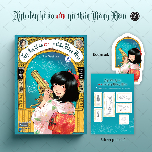 Bo
Anh Den Ki Ao Cua Nu Than Bong Dem - Tap 2 - Tang Kem Bookmark Boi Cung + Sticker Phu Nhu