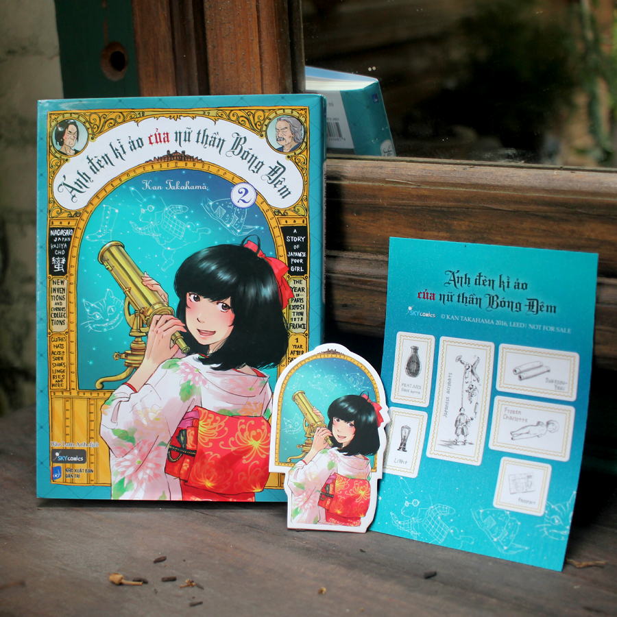 Bo
						
										
										Anh Den Ki Ao Cua Nu Than Bong Dem - Tap 2 - Tang Kem Bookmark Boi Cung + Sticker Phu Nhu