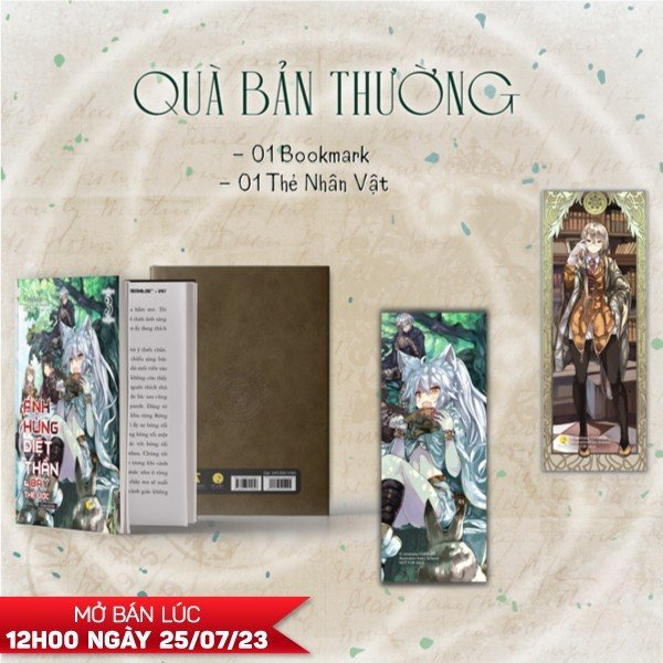 bộ anh hùng diệt thần và bảy thệ ước - tập 3 - tặng kèm bookmark + thẻ nhân vật