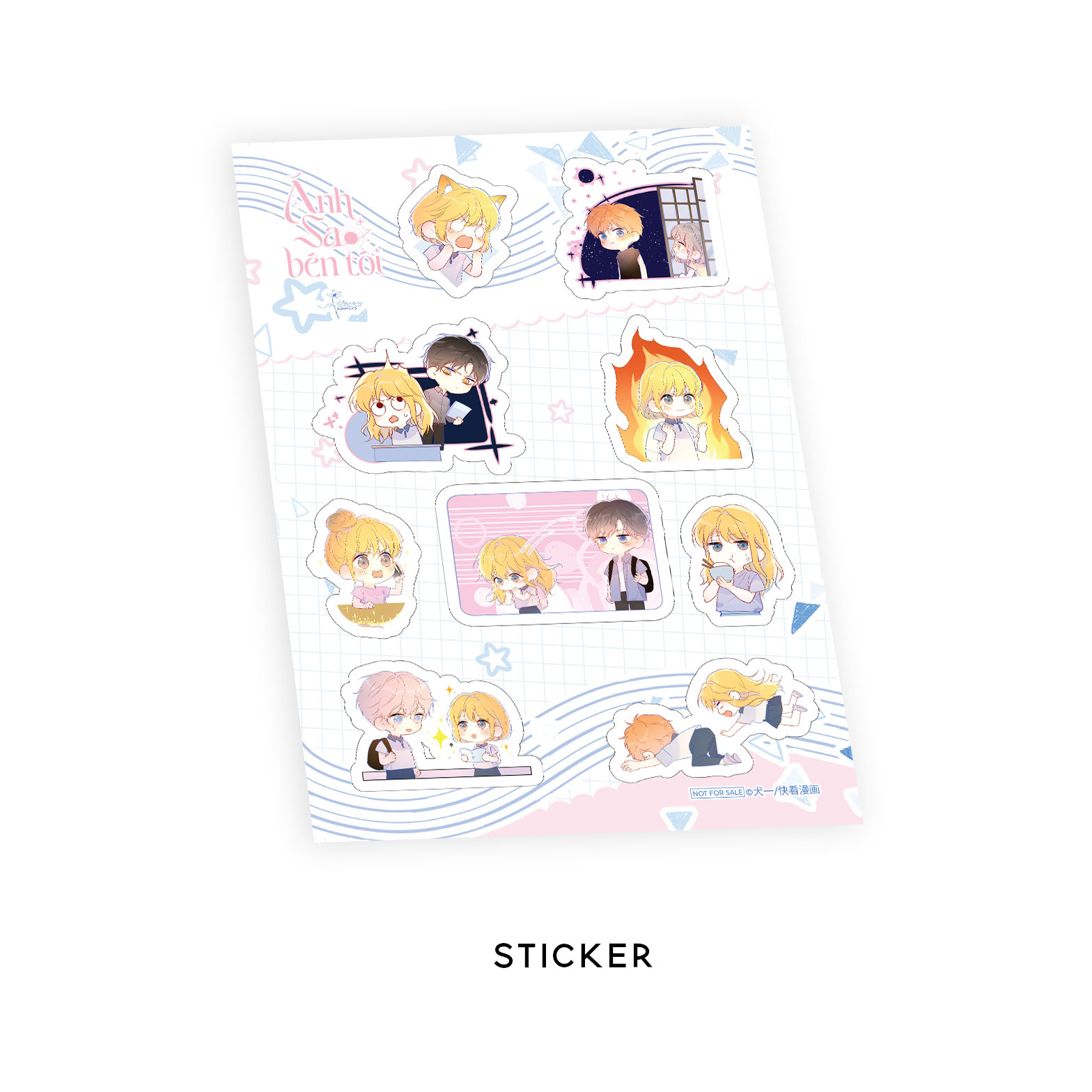 Bộ
						
										
										Ánh Sao Bên Tôi - Tập 5 - Bản Đặc Biệt - Tặng Kèm Set Sticker + Móc Khoá Treo PVC + Huy Hiệu Phủ Hologram Ánh Sao