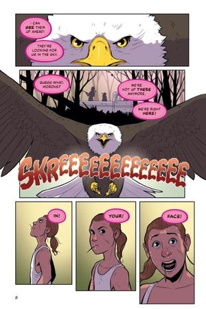 bộ animorphs 2: the visitor: a graphic novel