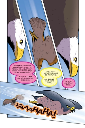 bộ animorphs 2: the visitor: a graphic novel