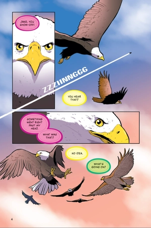 bộ animorphs 2: the visitor: a graphic novel