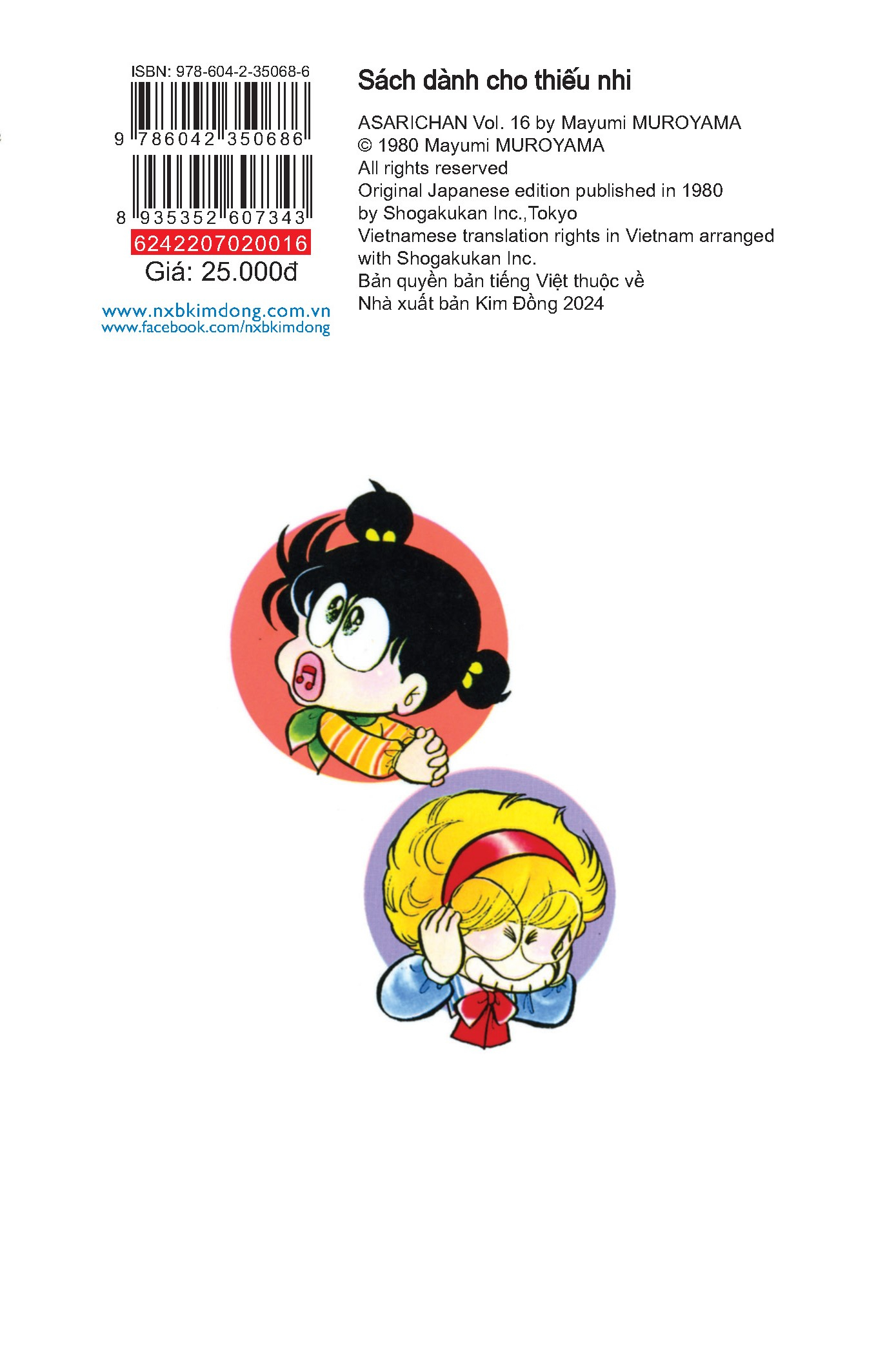 Bo
						
										
										Asari - Co Be Tinh Nghich - Tap 16 (Tai Ban 2024)