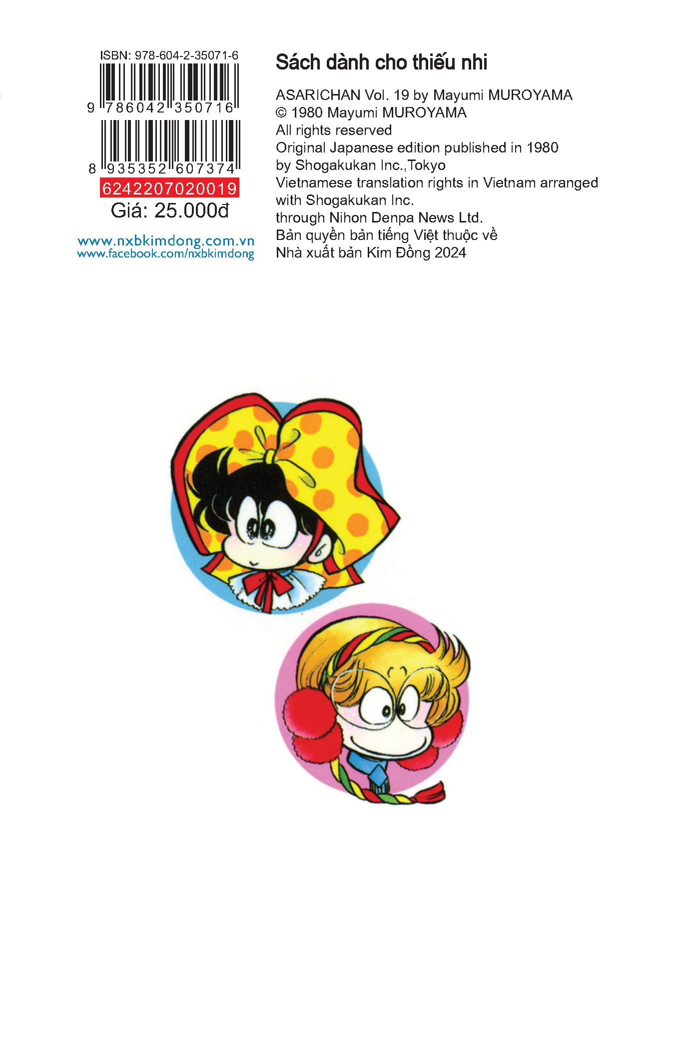 Bo
						
										
										Asari - Co Be Tinh Nghich - Tap 19 (Tai Ban 2024)