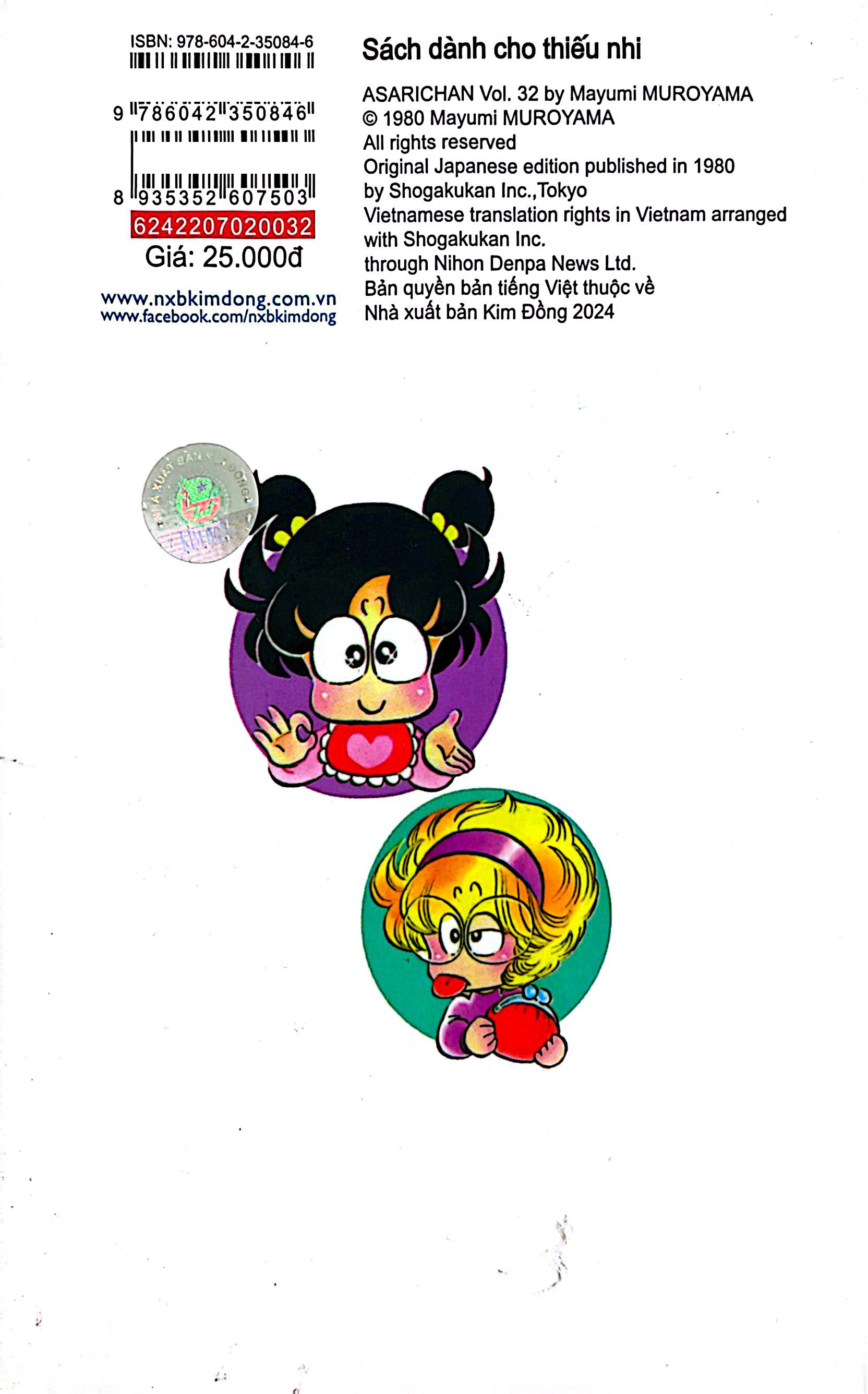 Bo
						
										
										Asari - Co Be Tinh Nghich - Tap 32 (Tai Ban 2024)