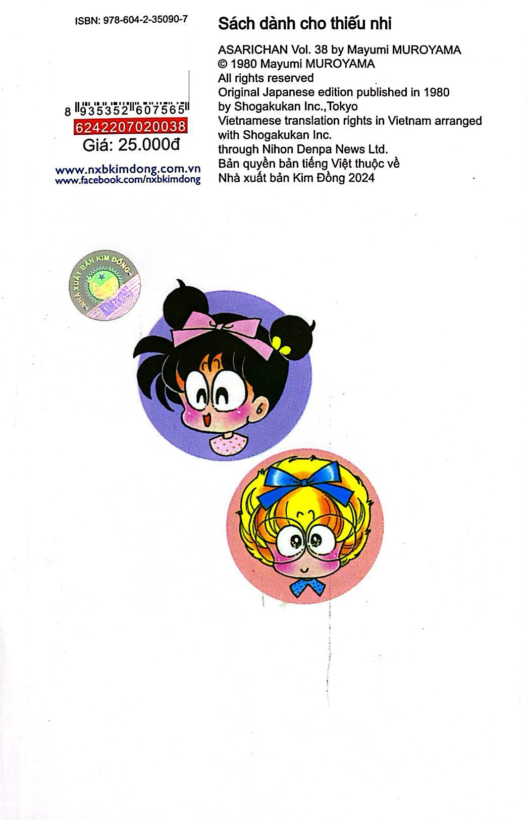 Bo
						
										
										Asari - Co Be Tinh Nghich - Tap 38 (Tai Ban 2024)