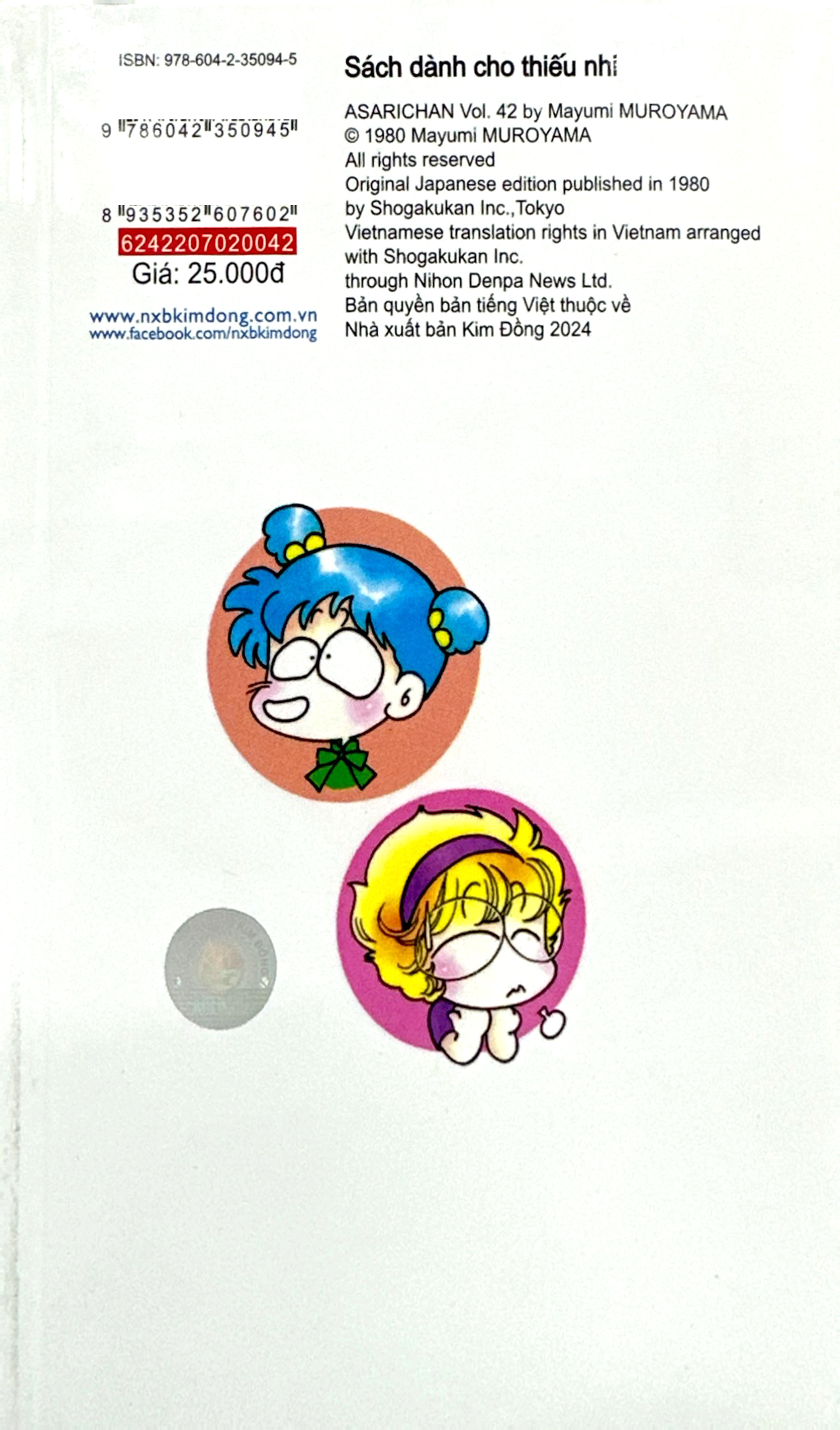 Bo
						
										
										Asari - Co Be Tinh Nghich - Tap 42 (Tai Ban 2024)