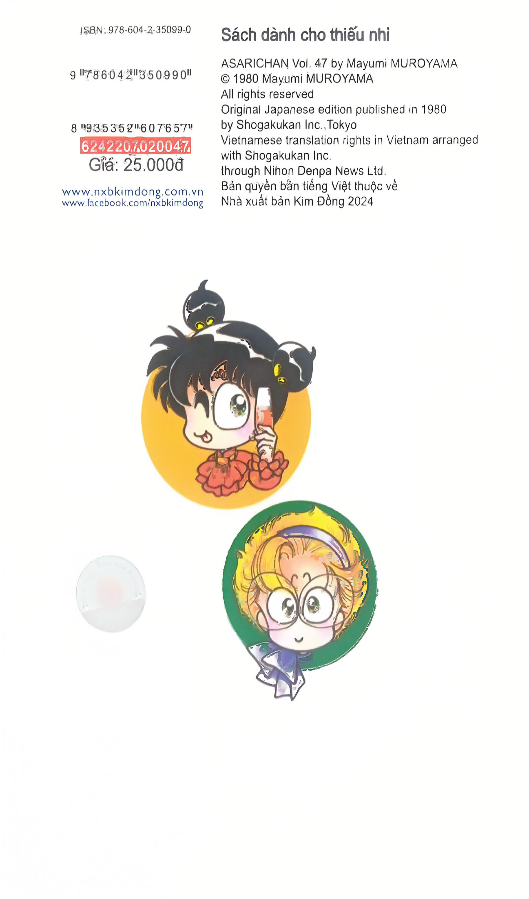 Bo
						
										
										Asari - Co Be Tinh Nghich - Tap 47 (Tai Ban 2024)