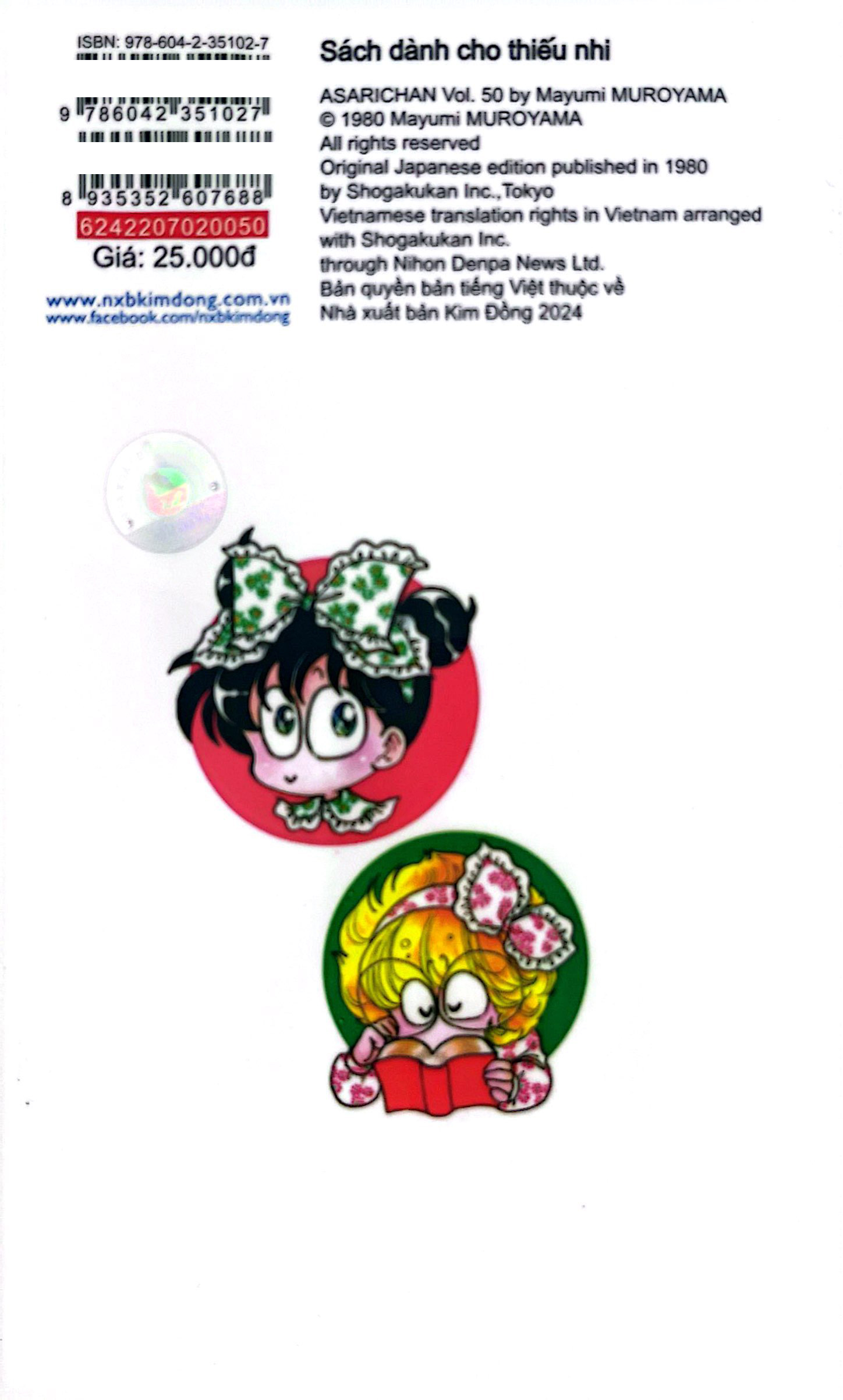 Bo
						
										
										Asari - Co Be Tinh Nghich - Tap 50 (Tai Ban 2024)