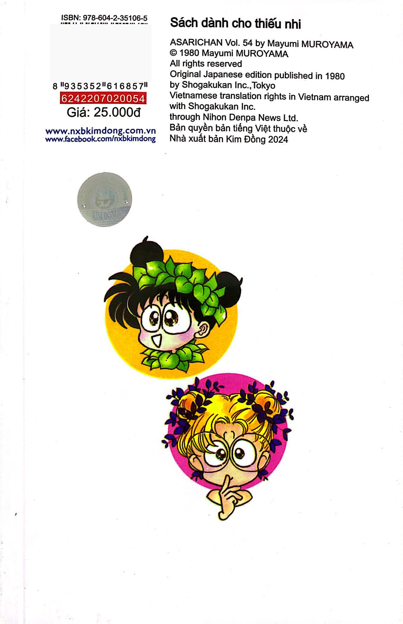 Bo
						
										
										Asari - Co Be Tinh Nghich - Tap 54 (Tai Ban 2024)