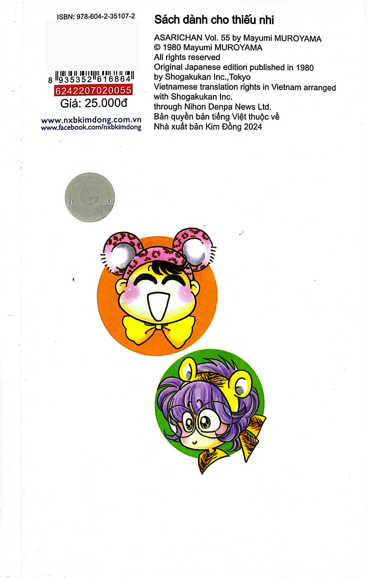 Bo
						
										
										Asari - Co Be Tinh Nghich - Tap 55 (Tai Ban 2024)