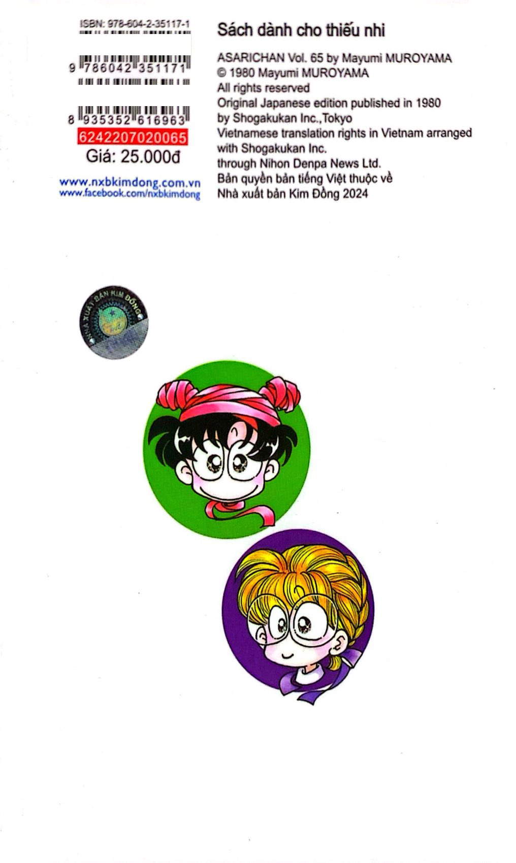 Bo
						
										
										Asari - Co Be Tinh Nghich - Tap 65 (Tai Ban 2024)