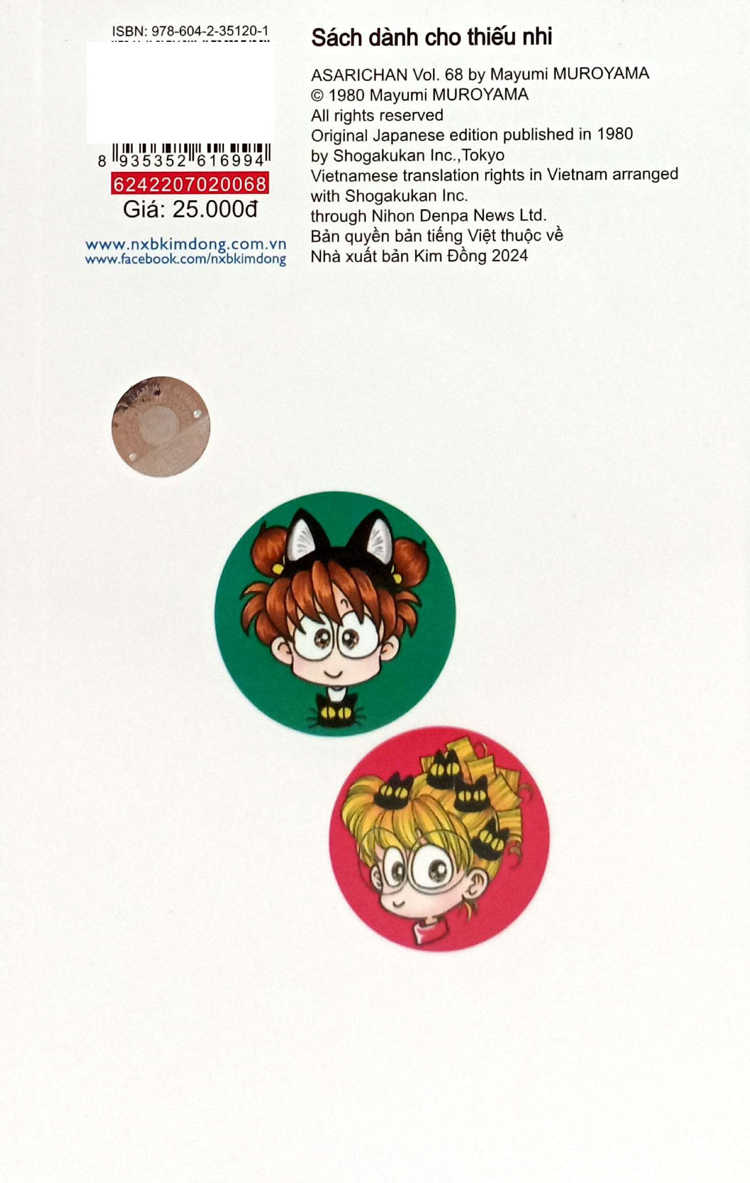 Bo
						
										
										Asari - Co Be Tinh Nghich - Tap 68 (Tai Ban 2024)