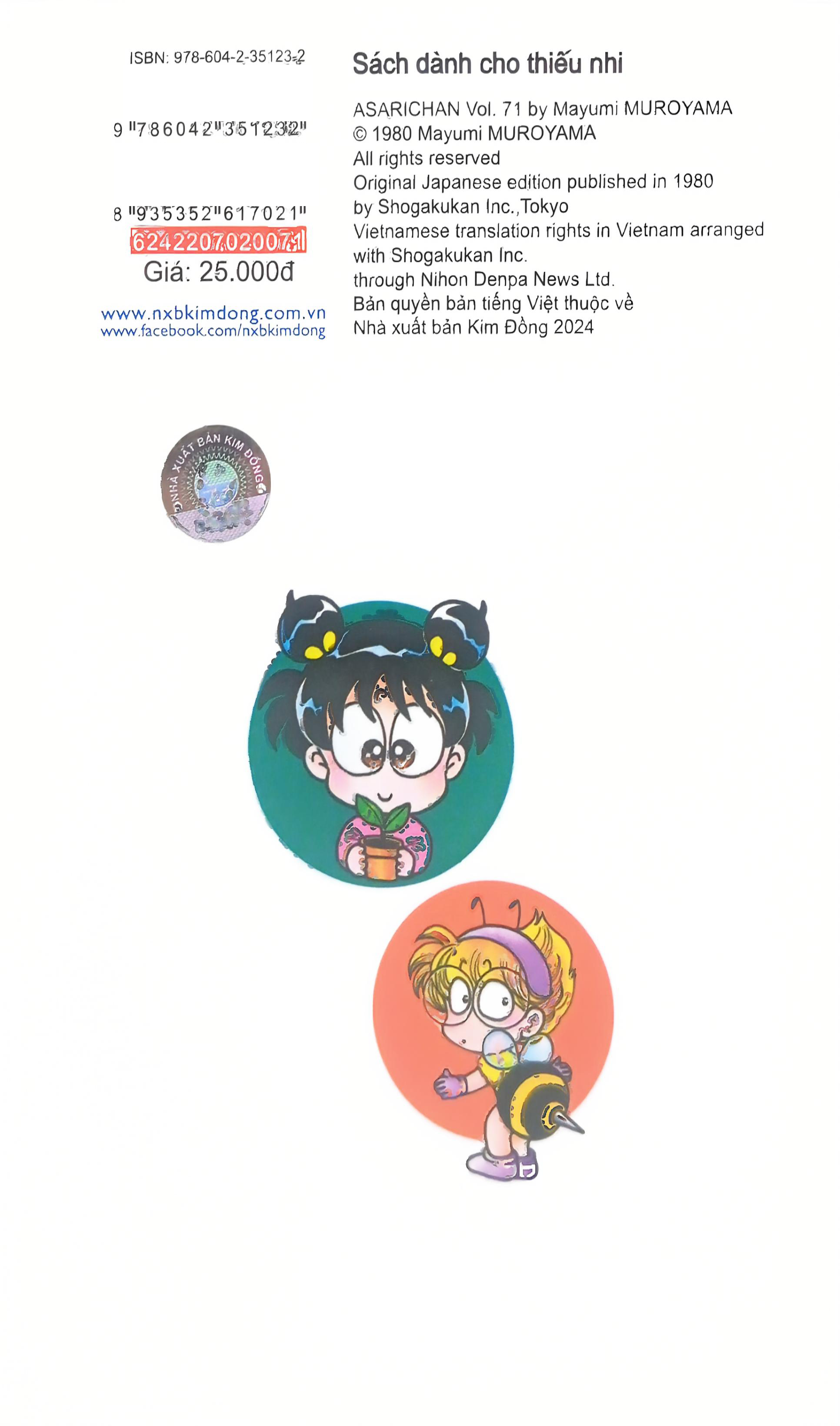 Bo
						
										
										Asari - Co Be Tinh Nghich - Tap 71 (Tai Ban 2024)