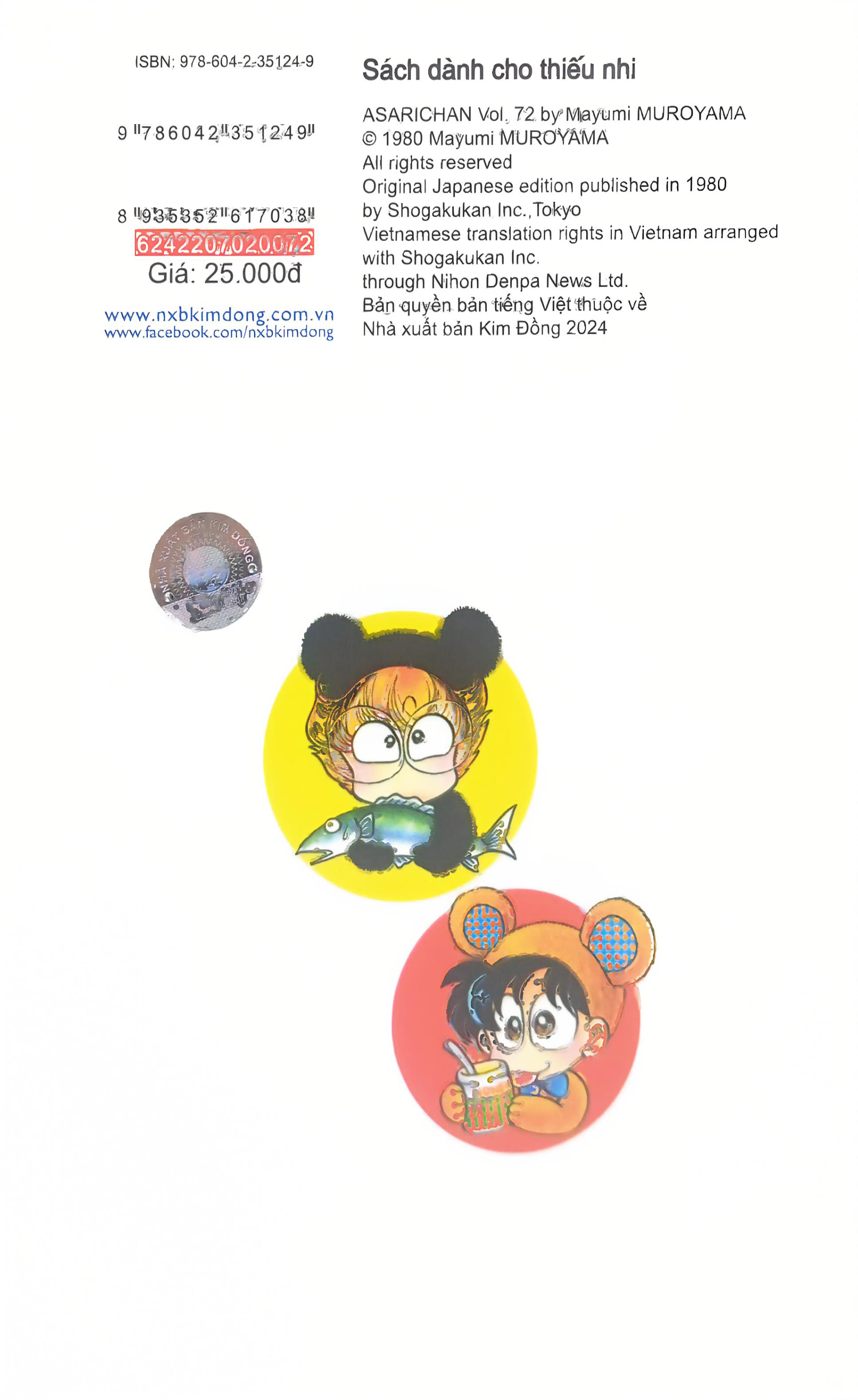 Bo
						
										
										Asari - Co Be Tinh Nghich - Tap 72 (Tai Ban 2024)