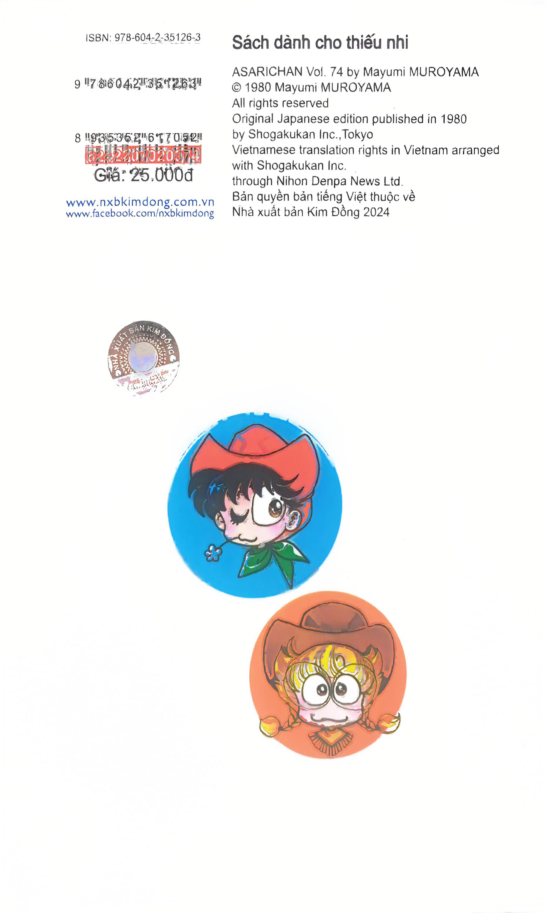 Bo
						
										
										Asari - Co Be Tinh Nghich - Tap 74 (Tai Ban 2024)