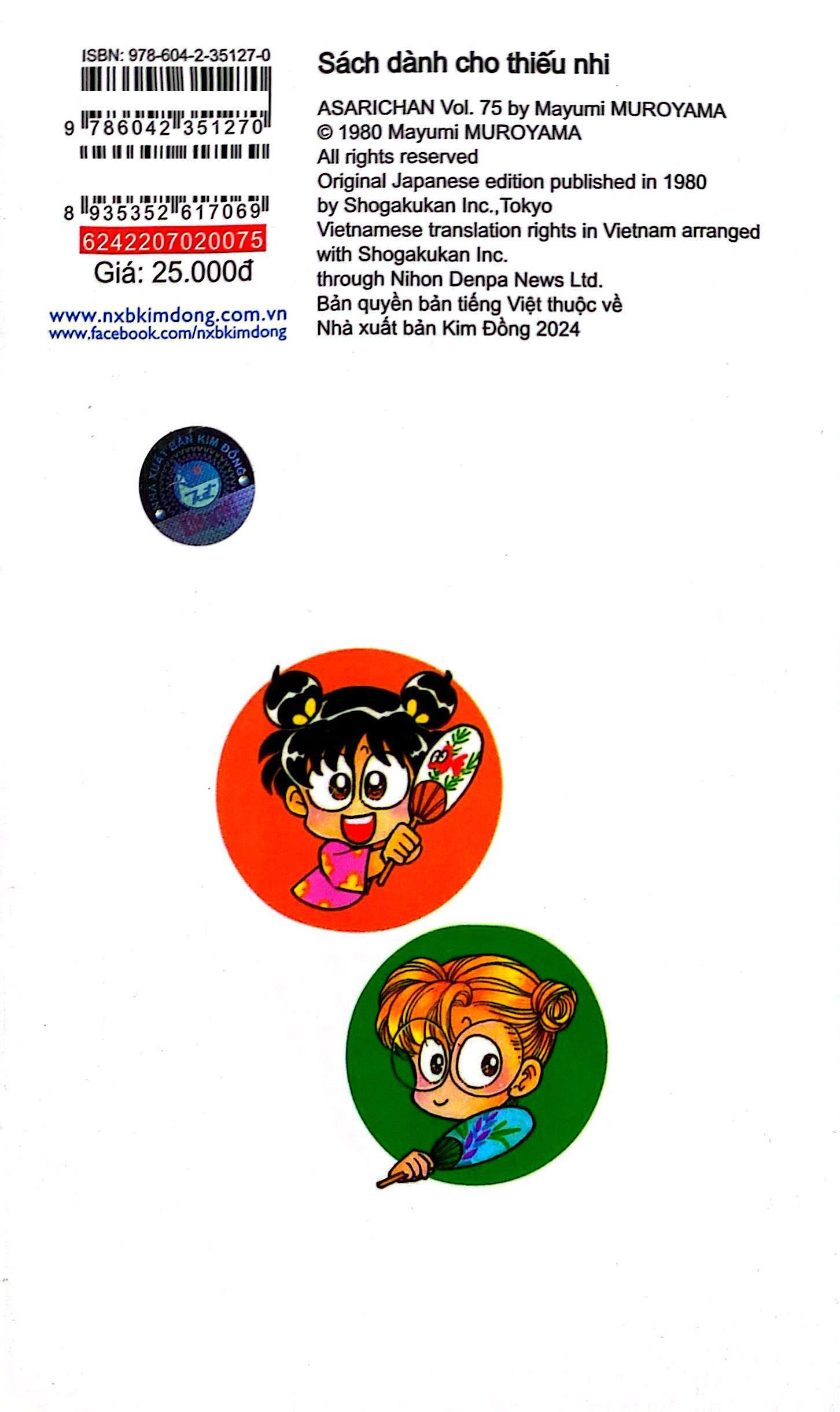 Bo
						
										
										Asari - Co Be Tinh Nghich - Tap 75 (Tai Ban 2024)