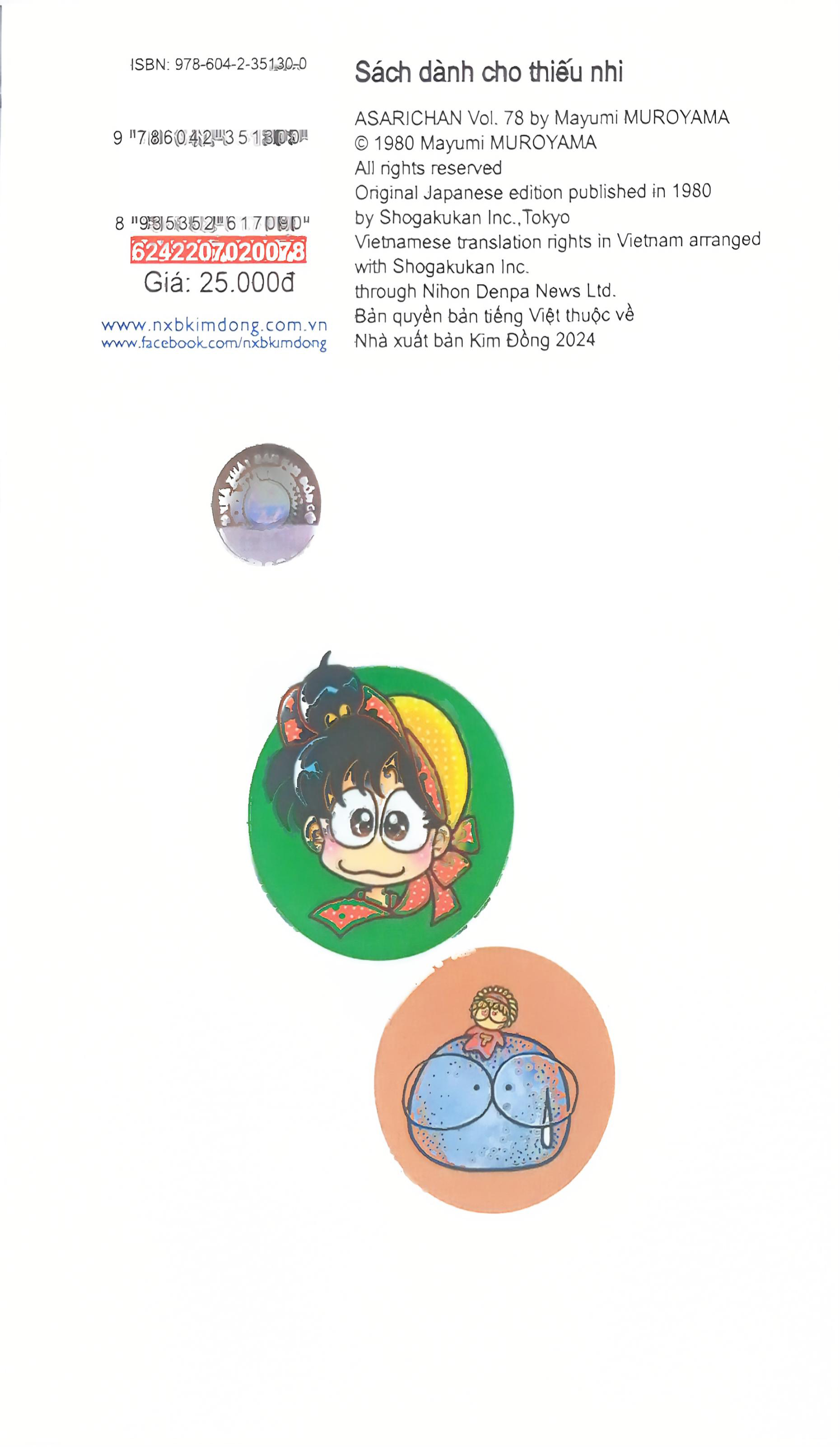 Bo
						
										
										Asari - Co Be Tinh Nghich - Tap 78 (Tai Ban 2024)