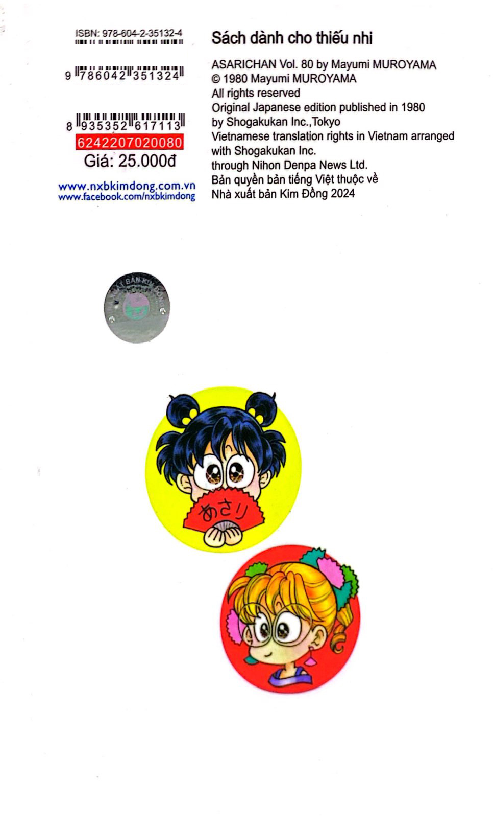 Bo
						
										
										Asari - Co Be Tinh Nghich - Tap 80 (Tai Ban 2024)