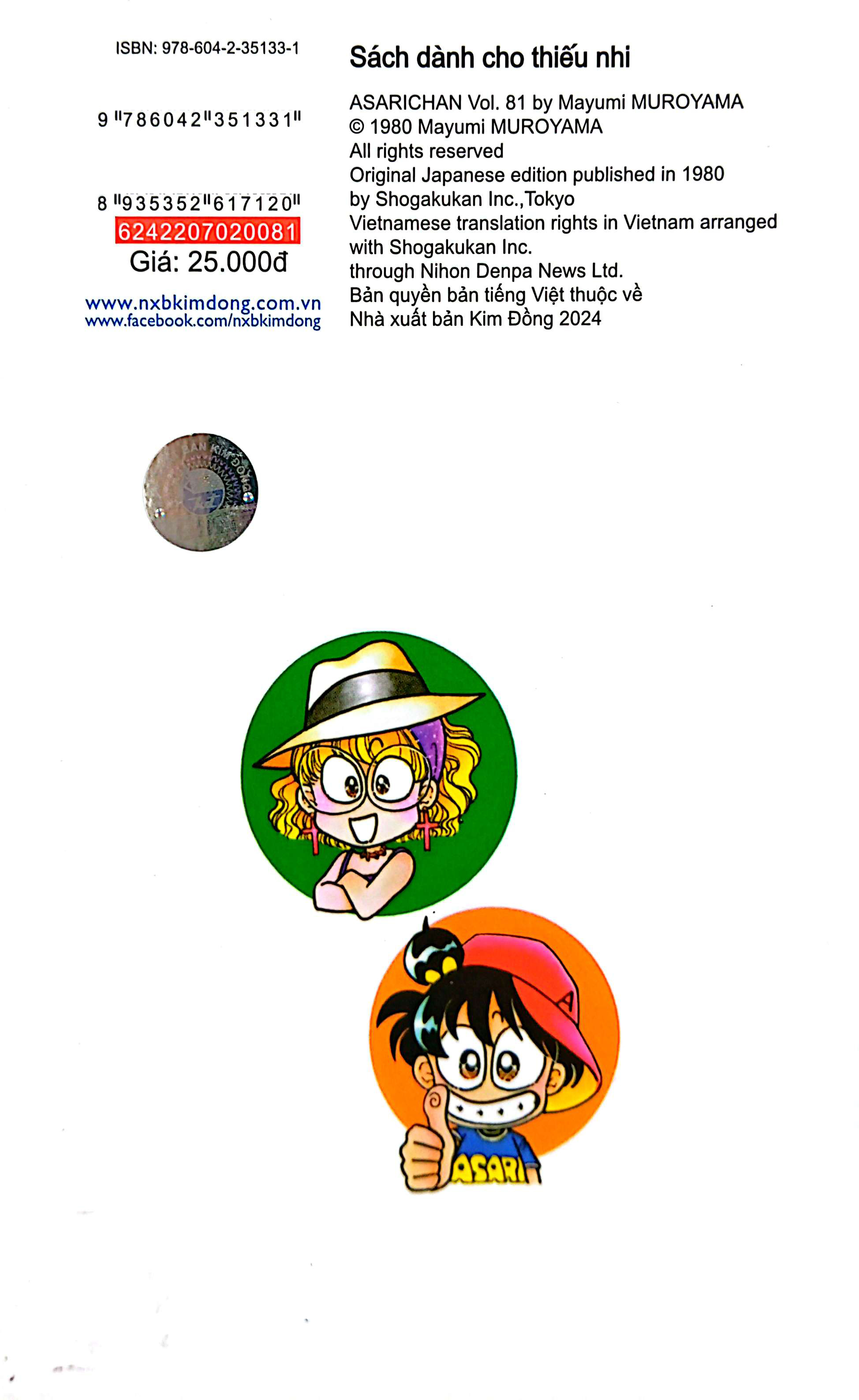 Bo
						
										
										Asari - Co Be Tinh Nghich - Tap 81 (Tai Ban 2024)