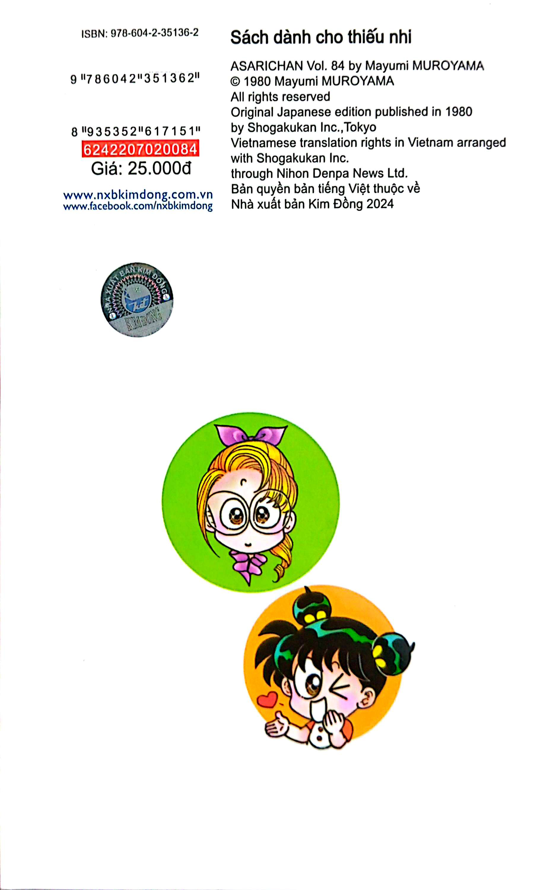 Bo
						
										
										Asari - Co Be Tinh Nghich - Tap 84 (Tai Ban 2024)