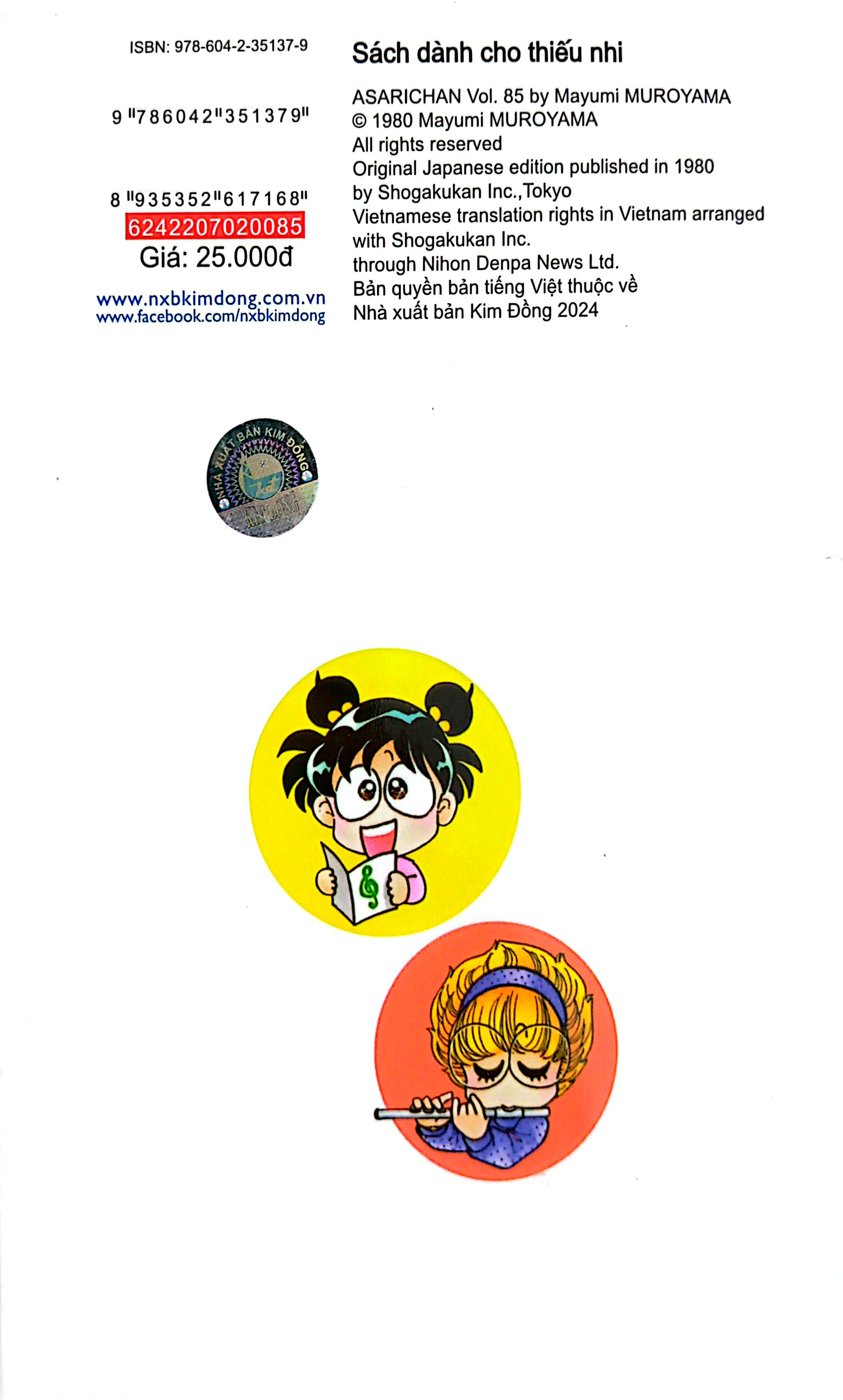 Bo
						
										
										Asari - Co Be Tinh Nghich - Tap 85 (Tai Ban 2024)