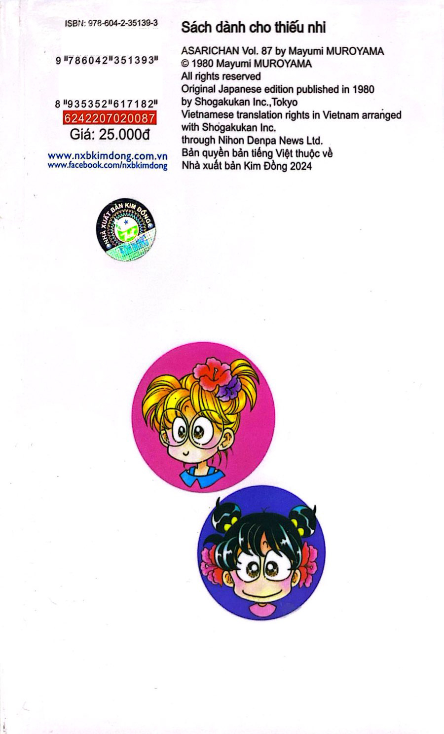 Bo
						
										
										Asari - Co Be Tinh Nghich - Tap 87 (Tai Ban 2024)