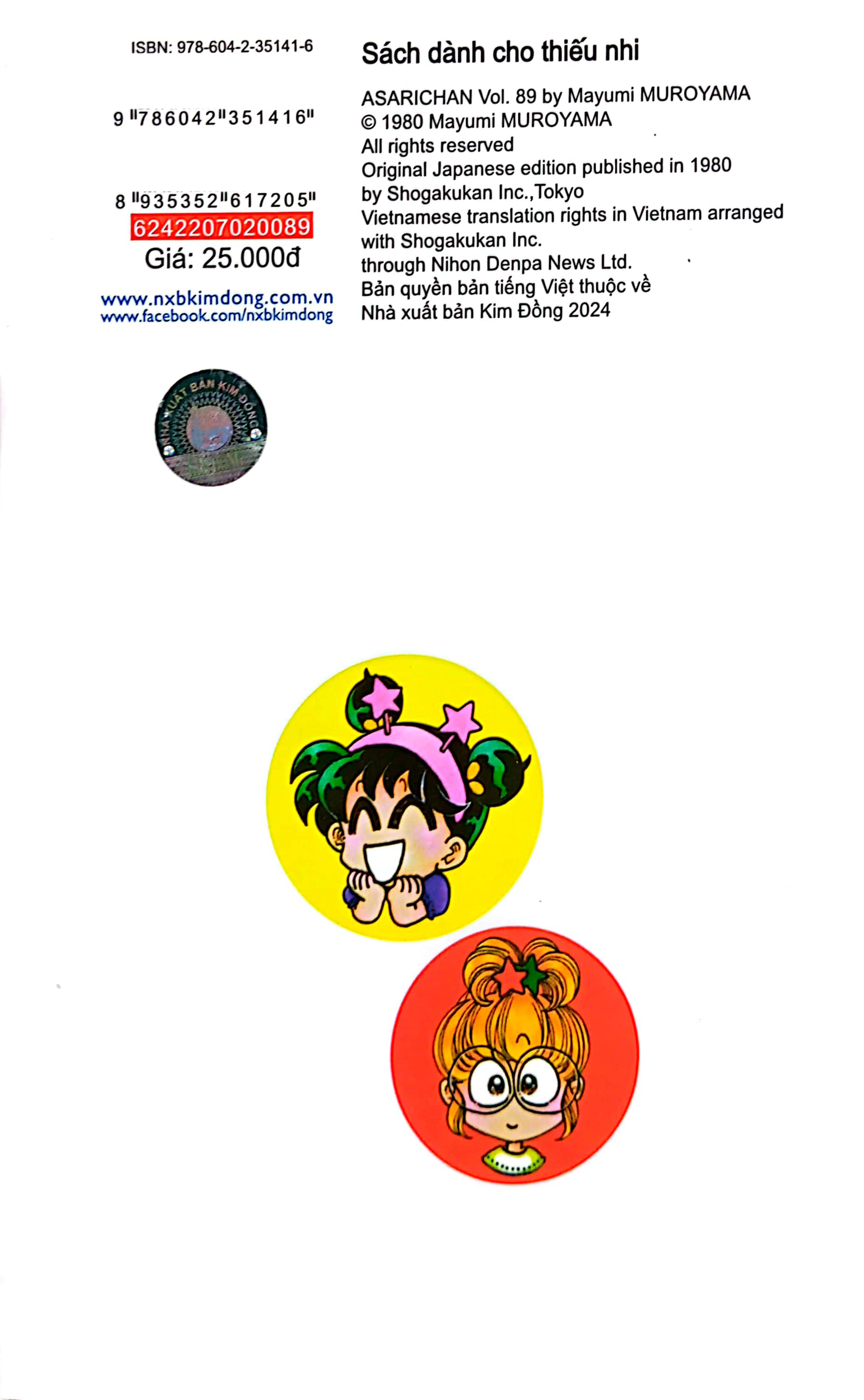 Bo
						
										
										Asari - Co Be Tinh Nghich - Tap 89 (Tai Ban 2024)