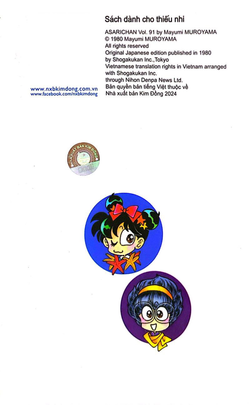 Bo
						
										
										Asari - Co Be Tinh Nghich - Tap 91 (Tai Ban 2025)