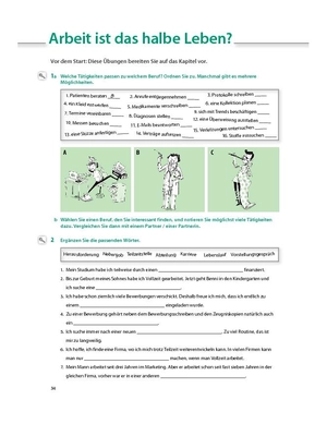 bộ aspekte neu b2: mittelstufe deutsch. lehr- und arbeitsbuch mit audio-cd, teil 2